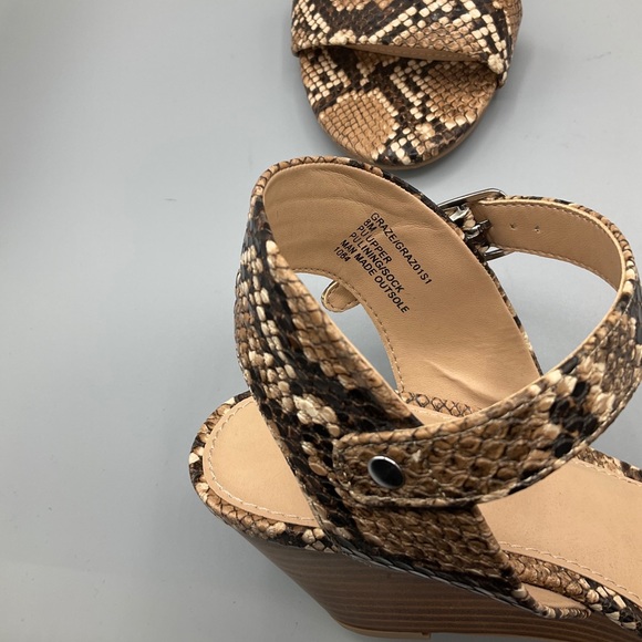 Steve Madden animal print sandals - Picture 5 of 6